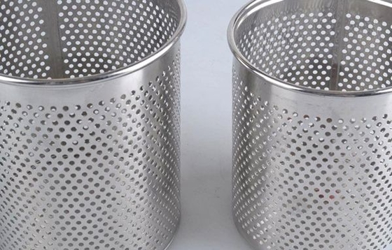 Customized 304 Stainless Steel Filter Tube 1-365 Mesh High Concentricity Rate
