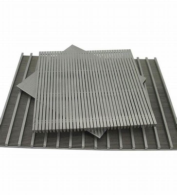 Stainless steel high filtration wedge wire screen well mining