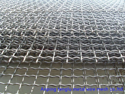 SS304 316 Crimped Wire Mesh Reinforcing Stainless Steel Durable For Construction