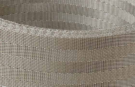 Reverse Plain Twill Dutch Weave Screen Mesh Woven 304 316 Material For Extruder