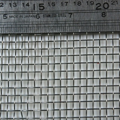 Square stainless steel woven mesh,0.21mm wire diameter filtration mesh,customized wire mesh filter