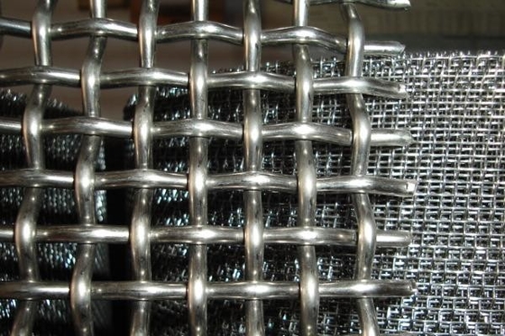 Square Hole Stainless Steel Woven Wire Mesh Cloth 500 Micron 50%-80% Filter Rating