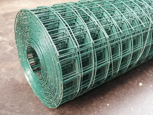 Iron / Stainless Steel Welded Wire Screen PVC Coated Holland Fence For Farm