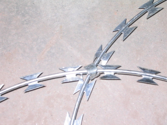 Cbt- 65 Razor Barbed Wire Hot Dipped Galvanized Stainless Steel High Security