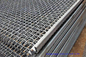 Double Lock Woven Crimped Wire Mesh Stainless Steel / Copper Bbq Grill Net