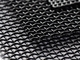 Metal Fly Stainless Steel Security Screen Window Wire Mesh Plain Weave Black Color