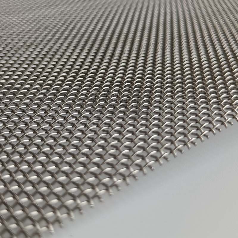 Plain Weave 0.05mm0.5mm Wide Wire Mesh Stainless Steel Screen Printing