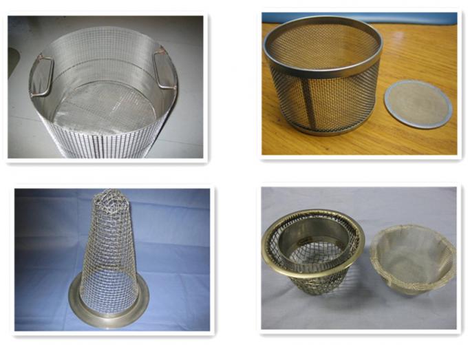 Ultra Fine Twill Weave Stainless Steel Woven Wire Mesh Vaping Screen 42