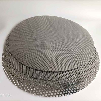 60 Degree Staggered Perforated Wire Mesh Sheets