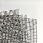 2520 Material Stainless Steel Crimped Wire Mesh Panel 100x85 Cm 11x11x2 Mm