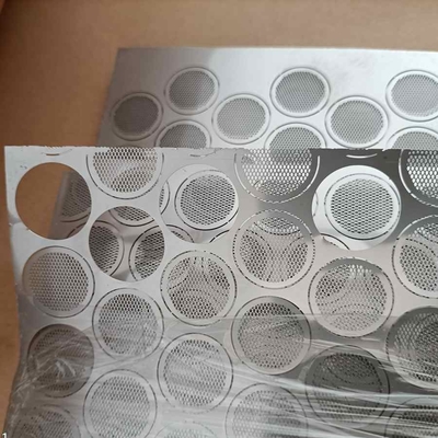 Plain Weave Etched Metal Filter Screen Mesh Stainless Steel Mesh Filter Discs