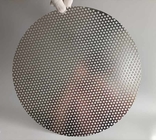 60 Degree Staggered Perforated Wire Mesh Sheets