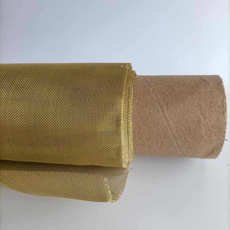 Heat Resistant 234 Mesh Copper Wire Mesh Roll Brass Filter Screen Mesh