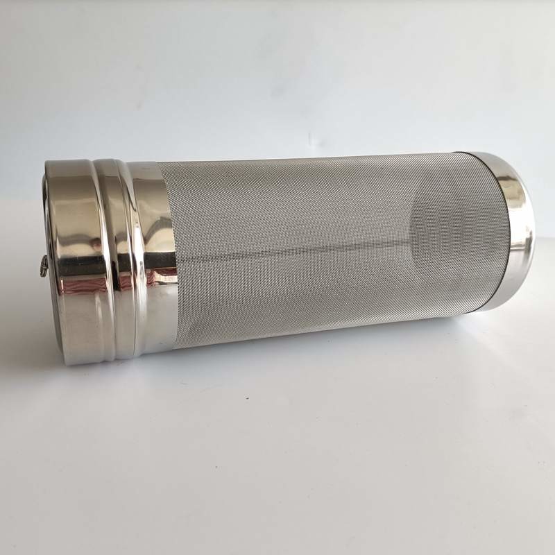 400 300 Micron Stainless Steel Wire Mesh Cylinder Filter Mesh Beer