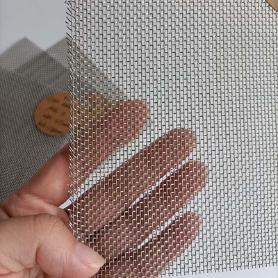 SS316 SS316L Plain Weaving Stainless Steel Window Mesh Anti Mosquito