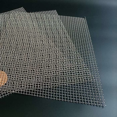 High Carbon Steel Heavy Duty Crimped Wire Mesh 1m X 30m Mining Screen Mesh