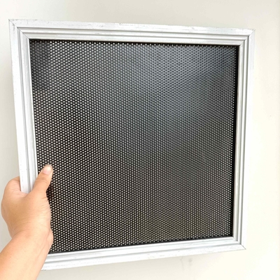 Round Hole Punched Perforated Aluminium Screens