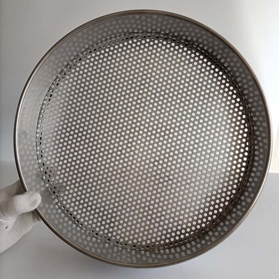 Double Layer Woven Wire Mesh Sieves Square Hole And Perforated Plate