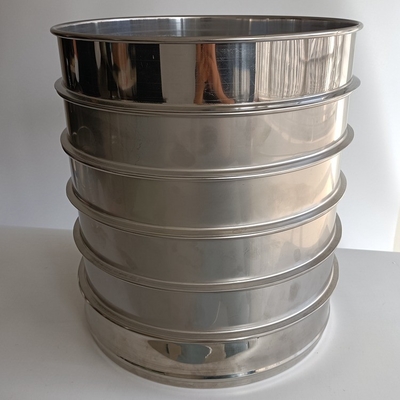 Perforated Sheet AISI304 Round Flour Sifter 100 Micron Mesh Sieve
