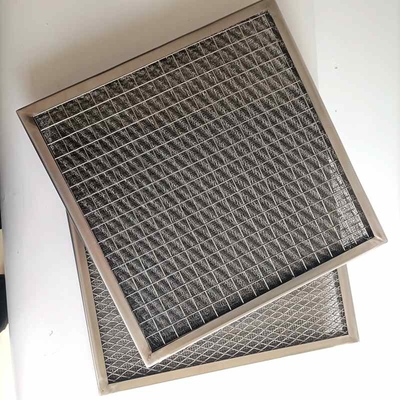 Low resistance 40mm-1400mm Welded Wire Mesh Grill / Knitted Wire Mesh Filter