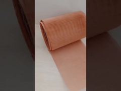 Plain Woven 1M  200 Mesh 0.05mm Red Copper Gauze Mesh Copper Insect Screen Mesh