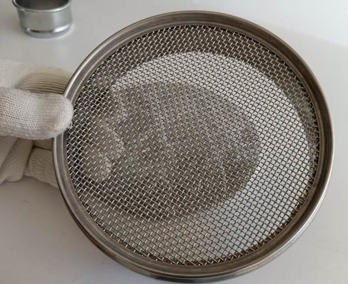 Square Lab Testing Sieve Square Round Triangle Hole Lab Test Sieves Precision Filtration